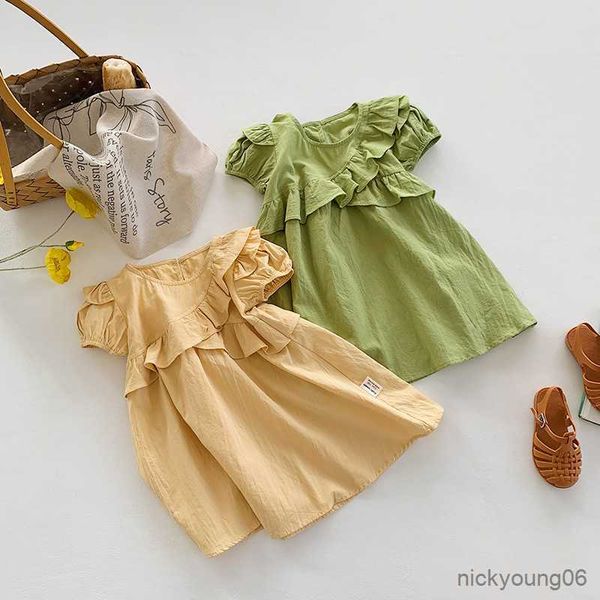 girl's dresses cotton irregular girls dress 2023 summer new casual round neck short-sleeved children's princess wt843 r230607, Red;yellow
girl's dresses cotton irregular girls dress 2023 summer new casual round neck short-sleeved children's princess wt843 r230607, Red;yellow