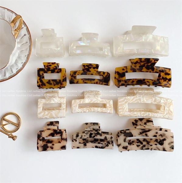 geometric acetate claws big square crabs clip leopard grain plugs for women hair accessories 705 x26671329, Slivery;white
geometric acetate claws big square crabs clip leopard grain plugs for women hair accessories 705 x26671329, Slivery;white