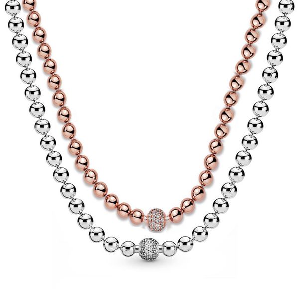 new 925 sterling silver necklace rose silver beads pave crystal sliding necklace for women wedding gift diy europe jewelry6356236
new 925 sterling silver necklace rose silver beads pave crystal sliding necklace for women wedding gift diy europe jewelry6356236