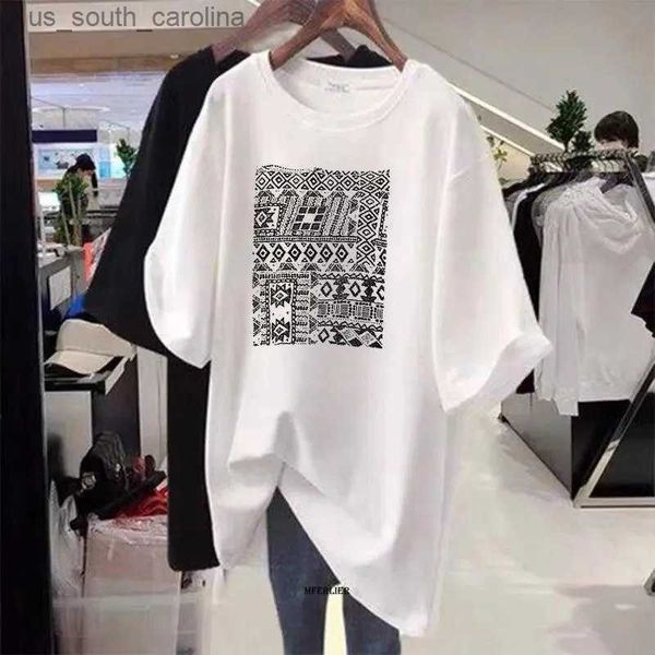 large size 6xl 150kg women summer t shirt short sleeve o neck ladies streetwear large tee female tshirt l230522, White
large size 6xl 150kg women summer t shirt short sleeve o neck ladies streetwear large tee female tshirt l230522, White