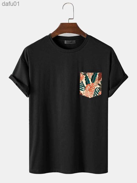 charmkpr stylish men's tropical leaf chest pocket printing camiseta casual streetwear male short sleeve t-shirts s-2xl l230520, White;black
charmkpr stylish men's tropical leaf chest pocket printing camiseta casual streetwear male short sleeve t-shirts s-2xl l230520, White;black
