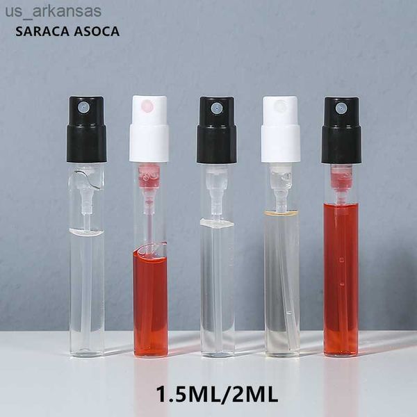 fragrance 100pcs 1ml 1.5ml 1.8ml 2ml bayonet glass with black white transparent invisible spring pump sprayer perfume samples bottle l230523
fragrance 100pcs 1ml 1.5ml 1.8ml 2ml bayonet glass with black white transparent invisible spring pump sprayer perfume samples bottle l230523