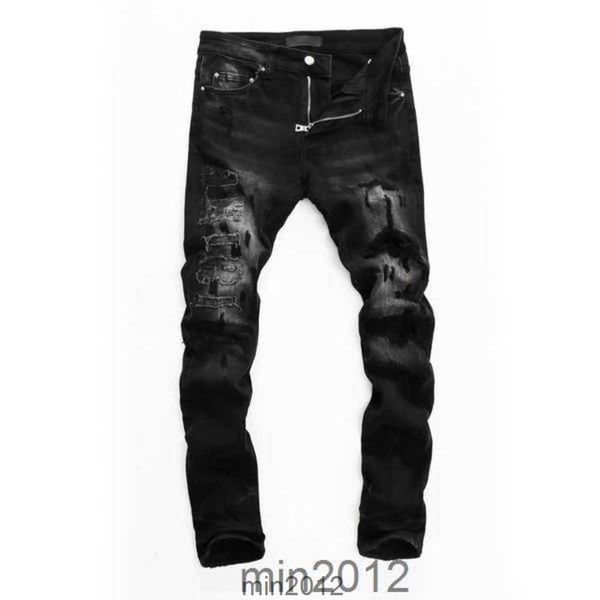 men's jeans european jean am letter embroidery men patchwork ripped for trend brand motorcycle pant mens skinny443hs03a, Blue
men's jeans european jean am letter embroidery men patchwork ripped for trend brand motorcycle pant mens skinny443hs03a, Blue