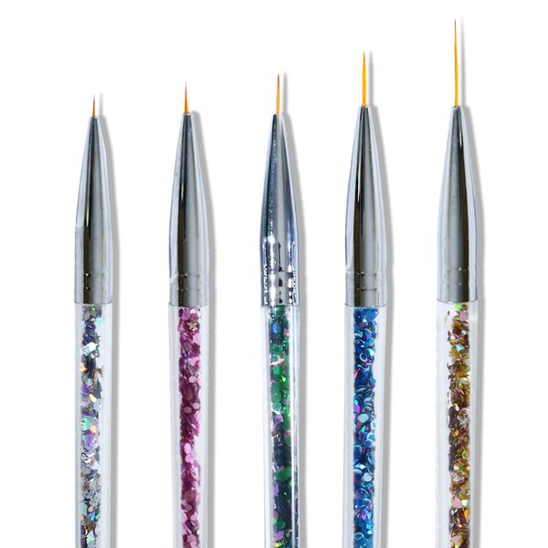 5 pieces nail liner brush nail art design painting pen brush diamond with acrylic handle nail art brushes for diy nail uv gel painting drawi, Yellow
5 pieces nail liner brush nail art design painting pen brush diamond with acrylic handle nail art brushes for diy nail uv gel painting drawi, Yellow