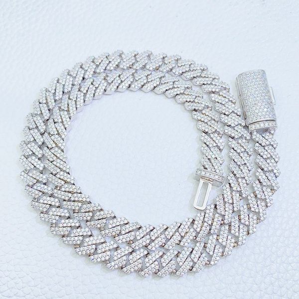tester passed 8mm 18-24inch 925 sterling silver vvs d color moissanite diamond cuban chain necklace bracelet for women/men nice gift
tester passed 8mm 18-24inch 925 sterling silver vvs d color moissanite diamond cuban chain necklace bracelet for women/men nice gift