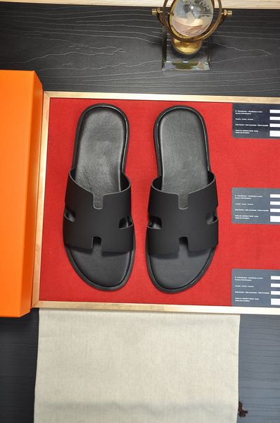luxury designer women's sandals summer flats fashionable beach slippers h letter slippers 38-45 calfskin men's slippers beach slip, Black
luxury designer women's sandals summer flats fashionable beach slippers h letter slippers 38-45 calfskin men's slippers beach slip, Black