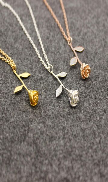 new luxury women fashion delicate rose necklace final rose flower rose gold silver pendant5604503
new luxury women fashion delicate rose necklace final rose flower rose gold silver pendant5604503