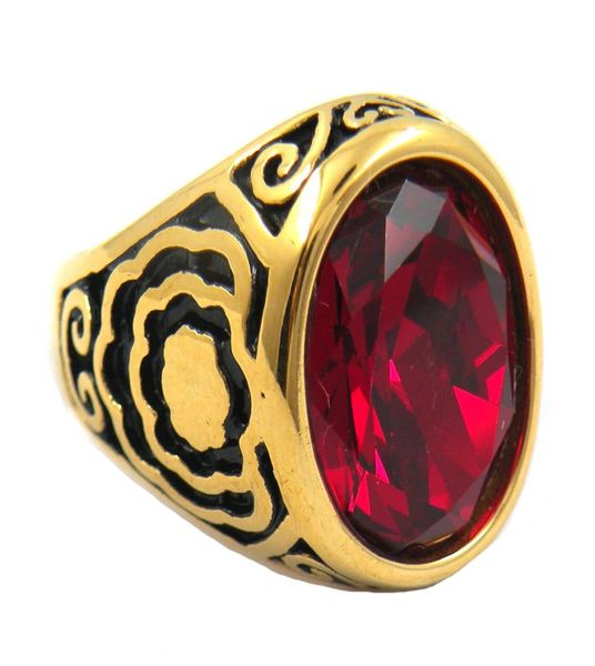 fanssteel stainless steel punk vintage jewelry wemen flower ring with red stone ring gift for brothers sisters 13w362392247, Silver
fanssteel stainless steel punk vintage jewelry wemen flower ring with red stone ring gift for brothers sisters 13w362392247, Silver