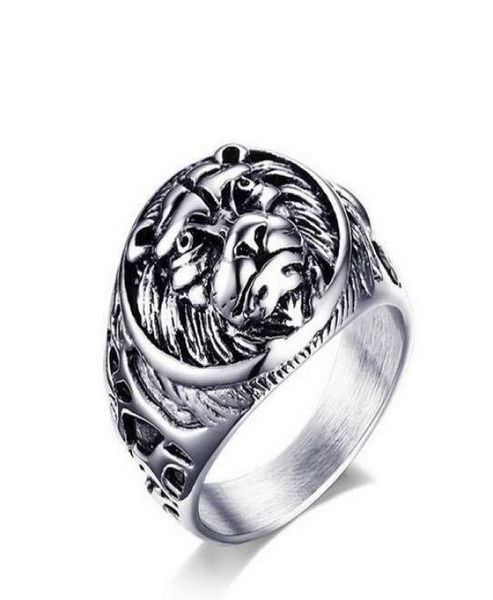 stainless steel ring the lion biker animal ring fashion jewelry 18mm men ring punk anillons hombre us size 7114320519, Silver
stainless steel ring the lion biker animal ring fashion jewelry 18mm men ring punk anillons hombre us size 7114320519, Silver