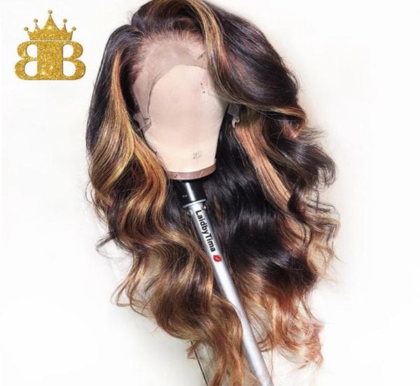 134 ombre color loose wave wig honey blond highlight lace front human hair wigs women remy brazilian invisible pre plucked 1301692787, Black;brown
134 ombre color loose wave wig honey blond highlight lace front human hair wigs women remy brazilian invisible pre plucked 1301692787, Black;brown