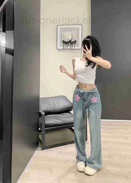 women's jeans designer summer 2023 new high waist for loose straight leg slim and versatile casual wide trouser trend 3j6r, Blue
women's jeans designer summer 2023 new high waist for loose straight leg slim and versatile casual wide trouser trend 3j6r, Blue
