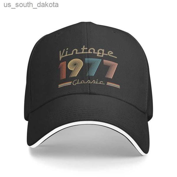 classic vintage 1977 baseball cap retro 45rd birthday gifts adjustable dad hat for men women sun protection l230523, Blue;gray
classic vintage 1977 baseball cap retro 45rd birthday gifts adjustable dad hat for men women sun protection l230523, Blue;gray
