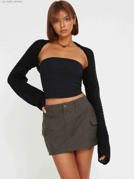 vintage y2k crochet cardigans crop long sleeve smock chic women knitted shrug sweater 90s t shirt streetwear l230522, White
vintage y2k crochet cardigans crop long sleeve smock chic women knitted shrug sweater 90s t shirt streetwear l230522, White