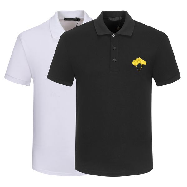 2023 menswear designer polo shirt casual stylist outfit short sleeve fashion men's summer t-shirt size m-3xl, White;black
2023 menswear designer polo shirt casual stylist outfit short sleeve fashion men's summer t-shirt size m-3xl, White;black