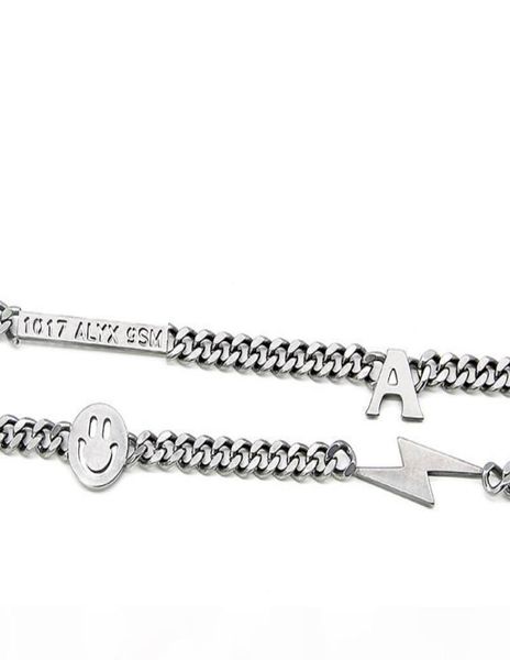 k 19ss alyx necklace bracelet metal chain men women hip hop outdoor alyx street accessories smile necklace1517528, Silver
k 19ss alyx necklace bracelet metal chain men women hip hop outdoor alyx street accessories smile necklace1517528, Silver