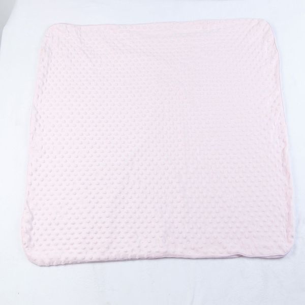 double-layer pink crystal velvet baby blanket satin inside super soft swaddling towel
double-layer pink crystal velvet baby blanket satin inside super soft swaddling towel