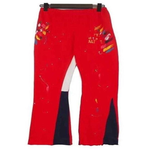 men's pants designer sweatpants mens joggers speckled letter print womens couple loose trousers size 32, Black
men's pants designer sweatpants mens joggers speckled letter print womens couple loose trousers size 32, Black
