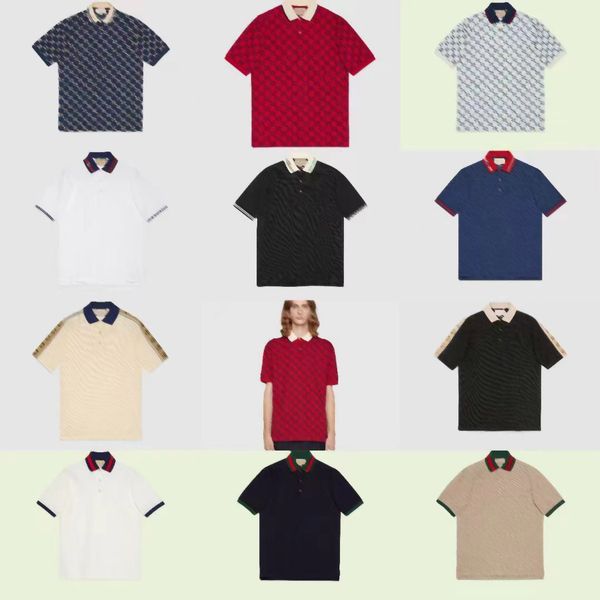 men's polos t-shirt designer polo summer shirt embroidery t-shirt street trend shirt top, White;black
men's polos t-shirt designer polo summer shirt embroidery t-shirt street trend shirt top, White;black
