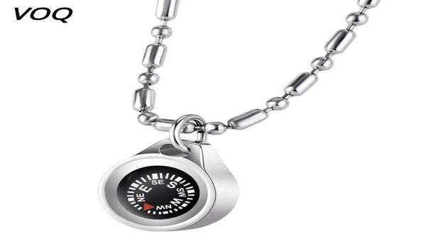 pendant necklaces voq outdoor survival rescue compass stainless steel bead chains long necklace for men and women adventure travel7845074, Silver
pendant necklaces voq outdoor survival rescue compass stainless steel bead chains long necklace for men and women adventure travel7845074, Silver