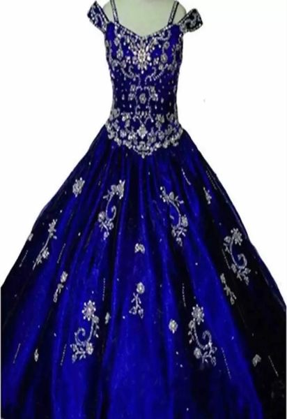 new royal blue ball gown girls pageant dresses off shoulder crystal beading princess tulle puffy kids flower girls birthday 2792967, White;red
new royal blue ball gown girls pageant dresses off shoulder crystal beading princess tulle puffy kids flower girls birthday 2792967, White;red