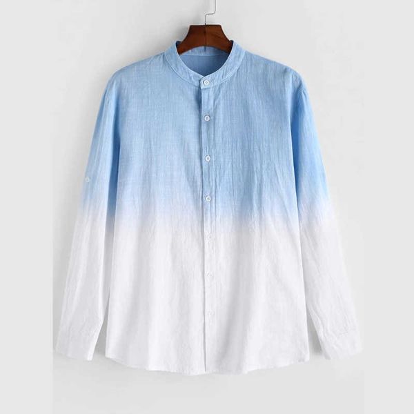 shirt men linen cool thin breathable plus size shirts dyed gradient cotton casual printed shirts vre, White;black
shirt men linen cool thin breathable plus size shirts dyed gradient cotton casual printed shirts vre, White;black
