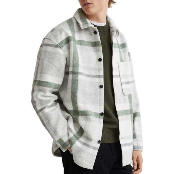 designer man's cotton wear gentleman plaid overshirt relaxed fit checked men's shirt stylish oem flannel shirts yh, White;black
designer man's cotton wear gentleman plaid overshirt relaxed fit checked men's shirt stylish oem flannel shirts yh, White;black