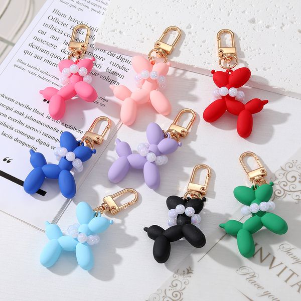 bulk price pearl balloon dog keychains pendant plastic resin cute cartoon doll bag keychain jewelry accessories gift, Silver
bulk price pearl balloon dog keychains pendant plastic resin cute cartoon doll bag keychain jewelry accessories gift, Silver