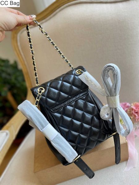 cc bag 9a wholesale classic french retro backpacks ladies fashion bags flap chains diamond lattice quilted outdoor sacoche designer bags tra, White
cc bag 9a wholesale classic french retro backpacks ladies fashion bags flap chains diamond lattice quilted outdoor sacoche designer bags tra, White