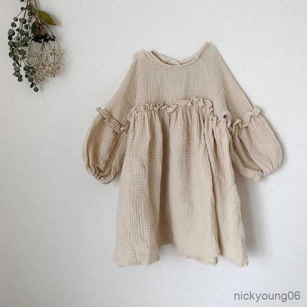 girl's dresses autumn girls cotton and linen long-sleeve dress new children's elegant casual solid color princess wt021 r230607, Red;yellow
girl's dresses autumn girls cotton and linen long-sleeve dress new children's elegant casual solid color princess wt021 r230607, Red;yellow