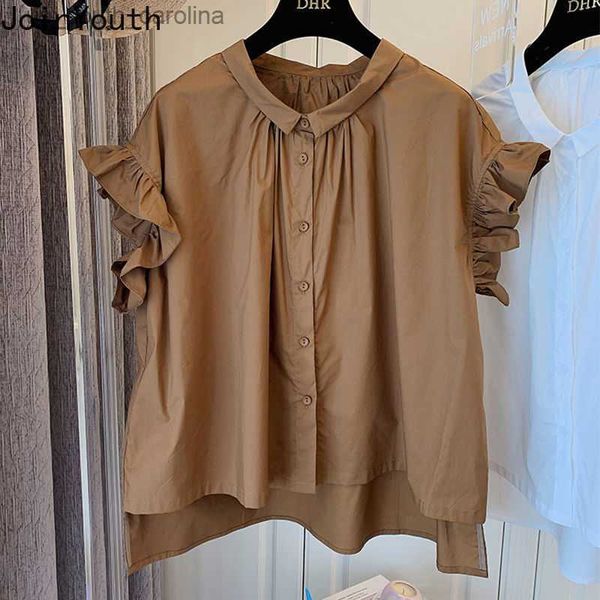 vintage blouse for women cotton casual shirts ruffles short sleeve blouses ladies loose summer blusas mujer de moda 2023 l230522, White
vintage blouse for women cotton casual shirts ruffles short sleeve blouses ladies loose summer blusas mujer de moda 2023 l230522, White