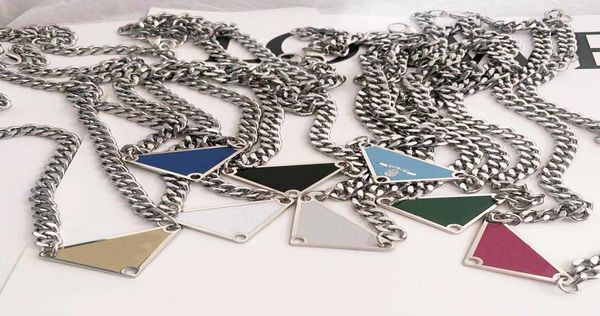 2021 luxurys pendant necklaces fashion for man woman 48cm inverted triangle designers brand jewelry mens womens highly qualit1326068, Silver
2021 luxurys pendant necklaces fashion for man woman 48cm inverted triangle designers brand jewelry mens womens highly qualit1326068, Silver