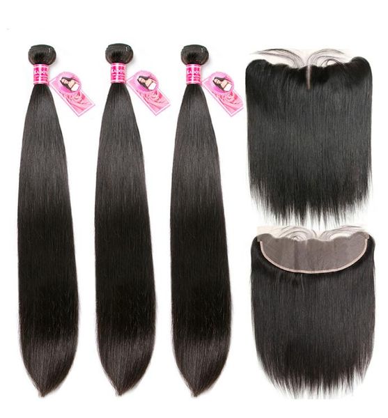 straight human hair bundles with frontal brazilian remy hair 3bundles with 13x4 ear to ear closure 830quot middle ratio for wom5781178, Black
straight human hair bundles with frontal brazilian remy hair 3bundles with 13x4 ear to ear closure 830quot middle ratio for wom5781178, Black