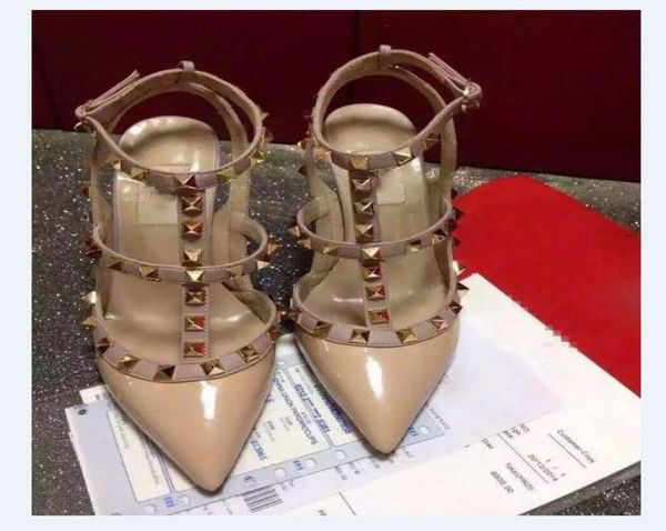 with box brand v black pumps pointed toe tstrap stiletto heels shoes studded rivets women high heels party dress sandals wedding 3775960
with box brand v black pumps pointed toe tstrap stiletto heels shoes studded rivets women high heels party dress sandals wedding 3775960
