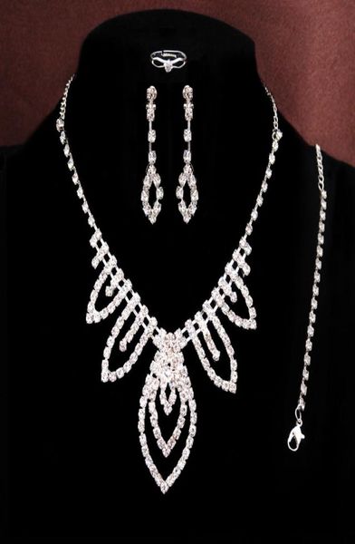 luxury women charms jewelry 18k silver plated rhinestone crystal necklace earrings set charm wedding bridal jewelry set4165278, Slivery;golden
luxury women charms jewelry 18k silver plated rhinestone crystal necklace earrings set charm wedding bridal jewelry set4165278, Slivery;golden