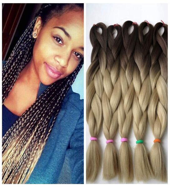 synthetic jumbo braiding hair ombre two tone 24inch 100g box braids 4243751052, Black
synthetic jumbo braiding hair ombre two tone 24inch 100g box braids 4243751052, Black
