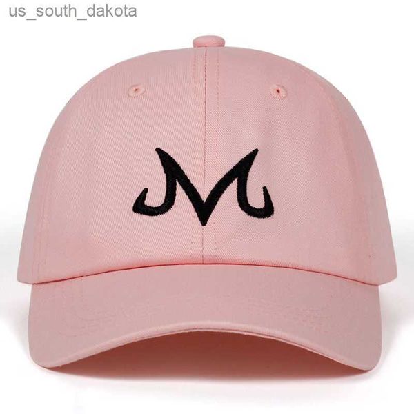 2018 new brand majin buu snapback cap cotton baseball cap for men women hip hop dad hat golf caps bone garros l230523, Blue;gray