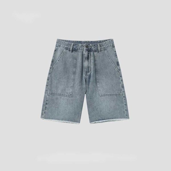 2023 summer new designer fashion loose straight sleeve jeans mid waist elastic men's shorts, Blue
2023 summer new designer fashion loose straight sleeve jeans mid waist elastic men's shorts, Blue