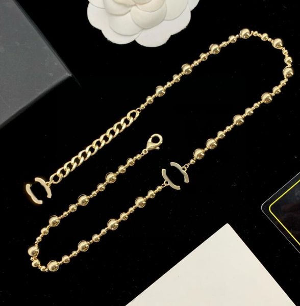 womens luxury brand designer pendants necklaces stainless steel necklace beads chain jewelry accessories, Silver
womens luxury brand designer pendants necklaces stainless steel necklace beads chain jewelry accessories, Silver