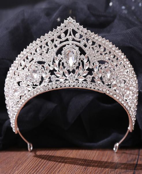 luxury bridal crown headpieces sparkle rhinestone crystals wedding crowns crystal headband hair accessories party tiaras baroque c8379658, Silver
luxury bridal crown headpieces sparkle rhinestone crystals wedding crowns crystal headband hair accessories party tiaras baroque c8379658, Silver