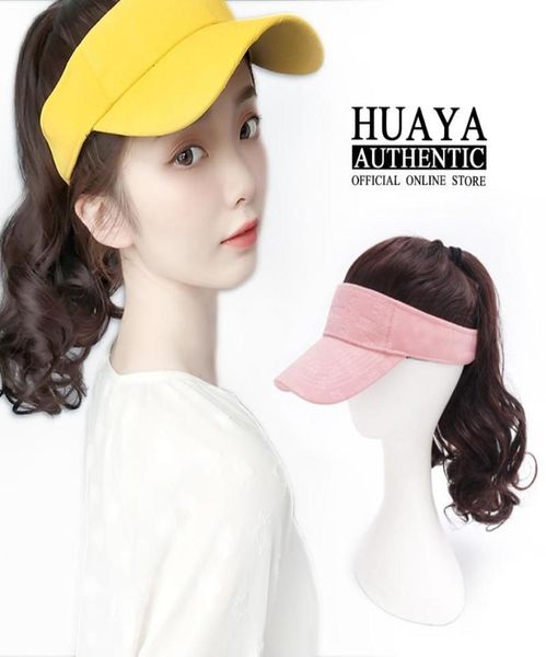 huaya new baseball cap ponytail wig long wavy curly pony tail with sun hat women039s heat resistant fiber synthetic wig8769820, Black
huaya new baseball cap ponytail wig long wavy curly pony tail with sun hat women039s heat resistant fiber synthetic wig8769820, Black