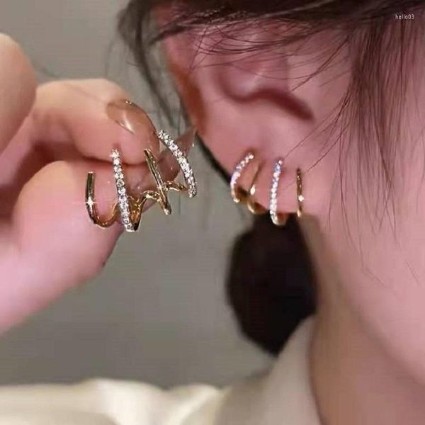 stud earrings gmgyq fashion commuter four-claw one earring with four piercings effect alloy jewelry for trend women birthday gift, Golden;silver
stud earrings gmgyq fashion commuter four-claw one earring with four piercings effect alloy jewelry for trend women birthday gift, Golden;silver