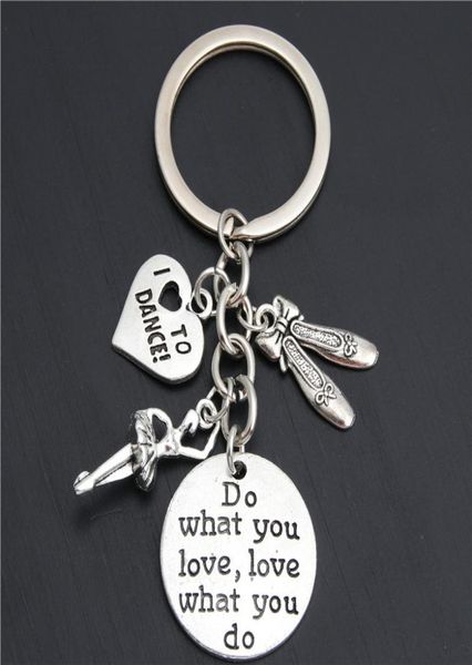 keychain 1pc do what you love charms i to dance key chain ballerina keyring ballet gifts for women girl dancer jewelry e20358561402, Silver
keychain 1pc do what you love charms i to dance key chain ballerina keyring ballet gifts for women girl dancer jewelry e20358561402, Silver