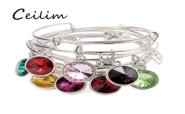 selling fashion usa birthstone pendant charms expandable wire adjustable bangle bracelets for women men lucky jewelry fit brit7597956, Black
selling fashion usa birthstone pendant charms expandable wire adjustable bangle bracelets for women men lucky jewelry fit brit7597956, Black