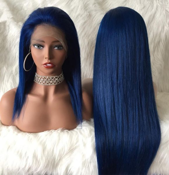 blue human hair full lace wigs brazilian virgin hair blue color lace front wig for black women 7169961, Black;brown
blue human hair full lace wigs brazilian virgin hair blue color lace front wig for black women 7169961, Black;brown