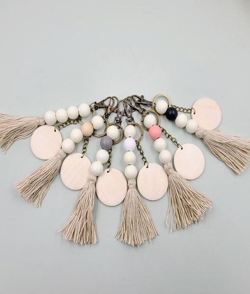 bohemia wooden beaded keychains pendant diy wood chip tassel keychain fashion accessories key chain keyring8176417, Silver
bohemia wooden beaded keychains pendant diy wood chip tassel keychain fashion accessories key chain keyring8176417, Silver
