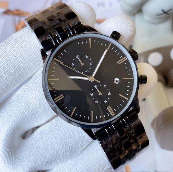 mens wristwatch 43mm quartz movement male time clock watch stainless steel, Slivery;brown
mens wristwatch 43mm quartz movement male time clock watch stainless steel, Slivery;brown