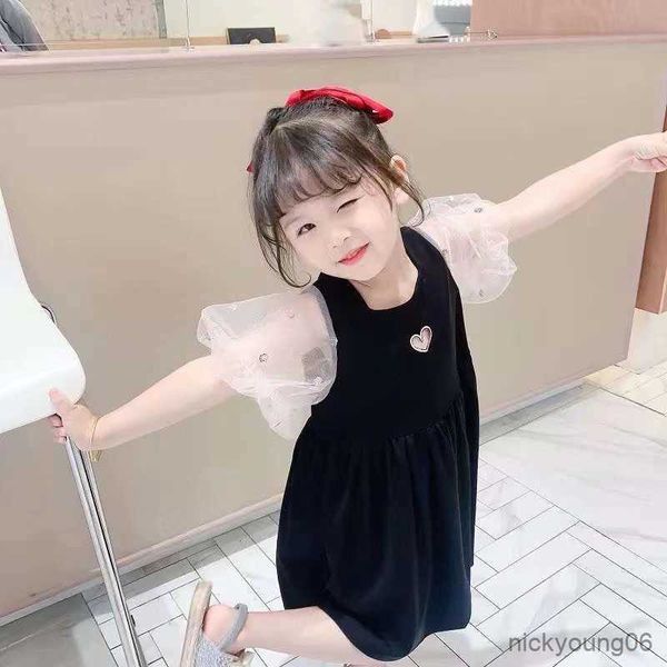 girl's dresses summer girls' dress net yarn stitching sleeve love princess style baby kids children's clothing r230607, Red;yellow
girl's dresses summer girls' dress net yarn stitching sleeve love princess style baby kids children's clothing r230607, Red;yellow