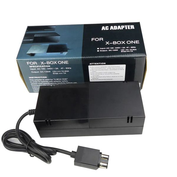 Image of AC Adapter For X-box Xbox One Console Replacement Charger Cable 96W 12V 8A Power Supply US/UK/EU/AU Plug