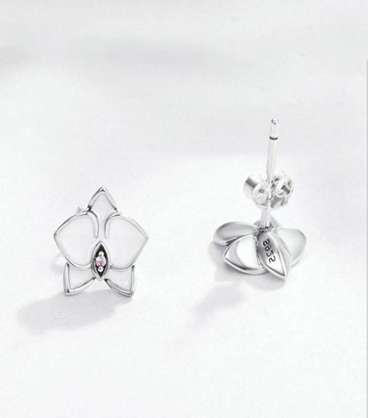 white magnolia stud earring women summer jewelry for 925 sterling silver flower earrings set with original box set6895541, Golden;silver
white magnolia stud earring women summer jewelry for 925 sterling silver flower earrings set with original box set6895541, Golden;silver