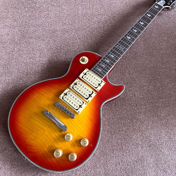 new transparent cs blast color standard lp electric guitar, solid body flame cover, rosewood fingerboard, hhh pickup
new transparent cs blast color standard lp electric guitar, solid body flame cover, rosewood fingerboard, hhh pickup